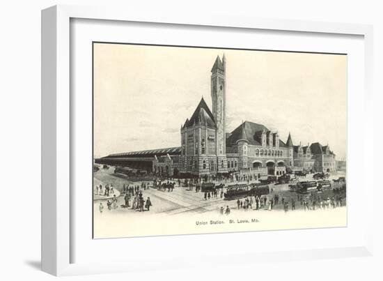 Union Station, St. Louis, Missouri-null-Framed Art Print