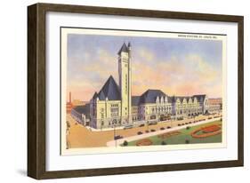 Union Station, St. Louis, Missouri-null-Framed Art Print