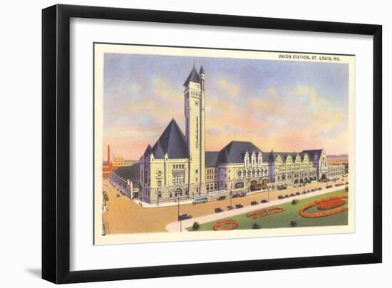 Union Station, St. Louis, Missouri-null-Framed Art Print