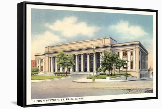 Union Station, St. Paul, Minnesota-null-Framed Stretched Canvas