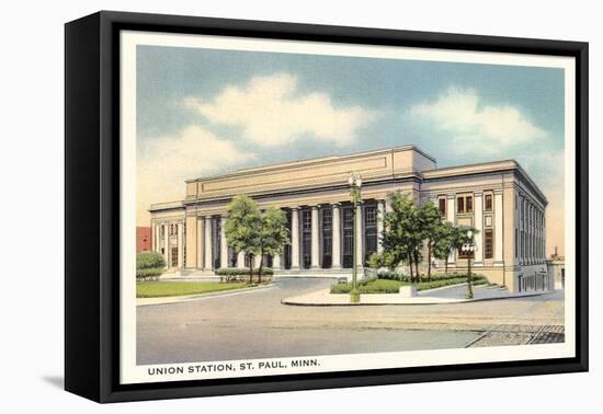 Union Station, St. Paul, Minnesota-null-Framed Stretched Canvas