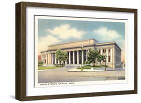 Union Station, St. Paul, Minnesota-null-Framed Art Print