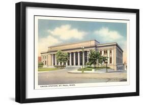 Union Station, St. Paul, Minnesota-null-Framed Art Print