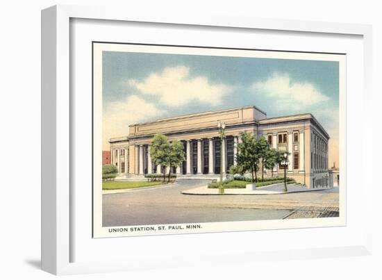 Union Station, St. Paul, Minnesota-null-Framed Art Print