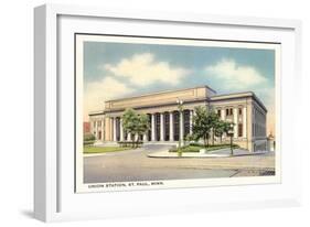 Union Station, St. Paul, Minnesota-null-Framed Art Print