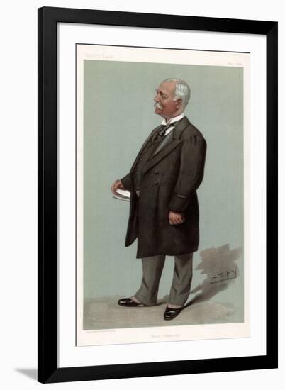 Union Steamship' Sir Francis Henry Evans, British Businessman and Politician, 1896-Spy-Framed Giclee Print
