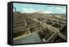 Union Stockyards, Wichita-null-Framed Stretched Canvas