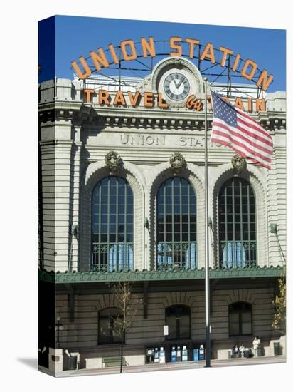 Union Train Station, Denver, Colorado, USA-Ethel Davies-Stretched Canvas