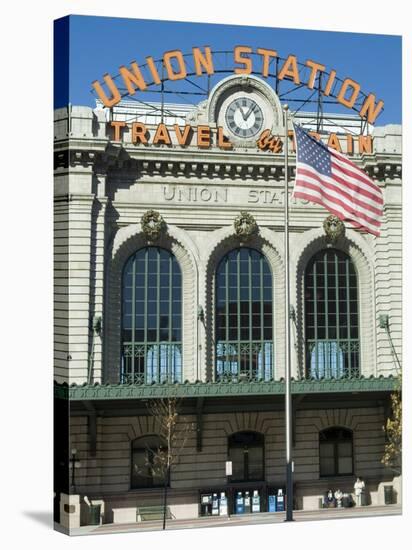 Union Train Station, Denver, Colorado, USA-Ethel Davies-Stretched Canvas