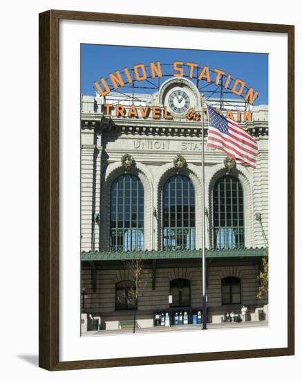 Union Train Station, Denver, Colorado, USA-Ethel Davies-Framed Photographic Print