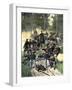 Union Troops Engaged at Gaines Mill, Virginia, June 27, 1862, American Civil War-null-Framed Giclee Print