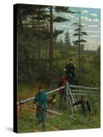 Union Vanguard, 1889-Julian Scott-Stretched Canvas
