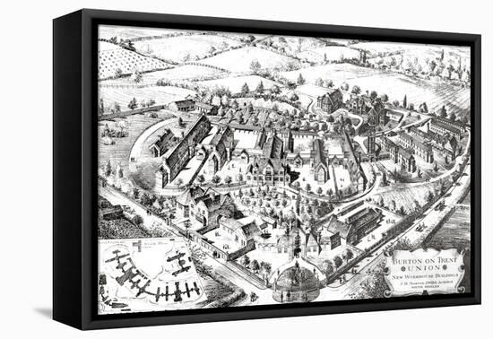 Union Workhouse, Burton-On-Trent, Staffordshire-Peter Higginbotham-Framed Stretched Canvas