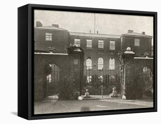 Union Workhouse, Docking, Norfolk-Peter Higginbotham-Framed Stretched Canvas