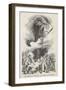 Unions and Fenians Menace Society-John Tenniel-Framed Art Print