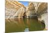 Unique Canyon in the Desert. Picturesque Canyon Ein-Avdat in the Negev Desert. Sandstone Canyon Wal-kavram-Mounted Photographic Print