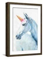 Unique Horn-Alex Cherry-Framed Premium Giclee Print