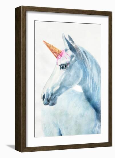 Unique Horn-Alex Cherry-Framed Premium Giclee Print