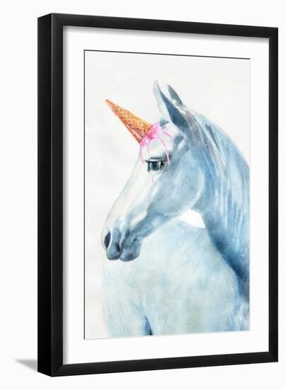 Unique Horn-Alex Cherry-Framed Premium Giclee Print