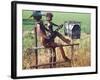 Unique Mailbox near Denver, Colorado, USA-Julie Eggers-Framed Photographic Print