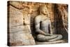 Unique Monolith Buddha Statue in Polonnaruwa Temple - Medieval Capital of Ceylon,,Unesco World Heri-Maugli-l-Stretched Canvas