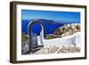 Unique Santorini Island-Maugli-l-Framed Photographic Print