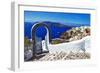 Unique Santorini Island-Maugli-l-Framed Photographic Print