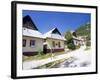 Unique Village Architecture of Vlkolinec Village, Velka Fatra Mountains, Slovakia-Richard Nebesky-Framed Photographic Print