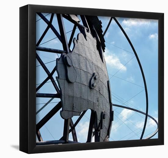 Unisphere at World's Fair Grounds NYC-null-Framed Poster