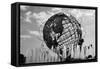 Unisphere at World's Fair Site Queens NY-null-Framed Stretched Canvas