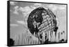 Unisphere at World's Fair Site Queens NY-null-Framed Stretched Canvas