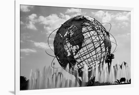 Unisphere at World's Fair Site Queens NY-null-Framed Photo