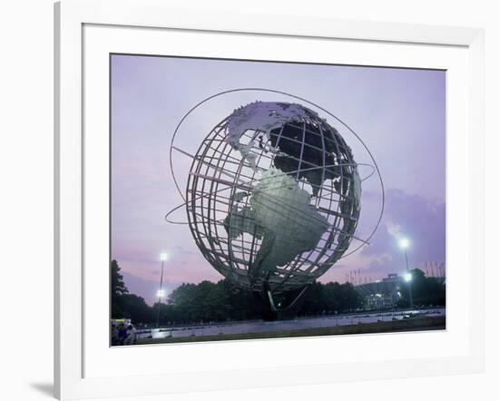 Unisphere, Flushing Meadow Park, NY-Barry Winiker-Framed Photographic Print