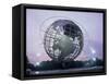 Unisphere, Flushing Meadow Park, NY-Barry Winiker-Framed Stretched Canvas