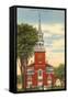 Unitarian Church, Burlington, Vermont-null-Framed Stretched Canvas