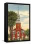 Unitarian Church, Burlington, Vermont-null-Framed Stretched Canvas