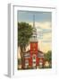 Unitarian Church, Burlington, Vermont-null-Framed Art Print