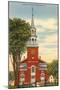 Unitarian Church, Burlington, Vermont-null-Mounted Art Print