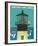 United Air Lines: Lighthouse, c.1960s-Stan Galli-Framed Giclee Print