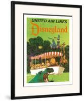 United Airlines Disneyland, Anaheim, California, 1960s-Stan Galli-Framed Giclee Print