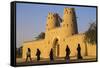 United Arab Emirates, Abu Dhabi, Al Ain, Al Jahili Fort-Jane Sweeney-Framed Stretched Canvas