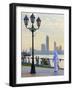 United Arab Emirates, Abu Dhabi, City Skyline at Dawn-Alan Copson-Framed Photographic Print