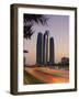 United Arab Emirates, Abu Dhabi, Etihad Towers-Alan Copson-Framed Photographic Print