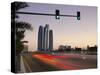 United Arab Emirates, Abu Dhabi, Etihad Towers-Alan Copson-Stretched Canvas