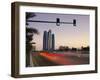 United Arab Emirates, Abu Dhabi, Etihad Towers-Alan Copson-Framed Photographic Print