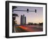 United Arab Emirates, Abu Dhabi, Etihad Towers-Alan Copson-Framed Photographic Print