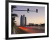 United Arab Emirates, Abu Dhabi, Etihad Towers-Alan Copson-Framed Photographic Print