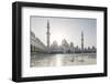 United Arab Emirates, Abu Dhabi. Sheikh Zayed Grand Mosque at Sunset-Matteo Colombo-Framed Photographic Print