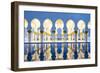 United Arab Emirates, Abu Dhabi. the Water Pools of Sheikh Zayed Grand Mosque-Nick Ledger-Framed Photographic Print