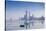 United Arab Emirates, Abu Dhabi, View of City Skyline Reflecting in Persian Gulf-Jane Sweeney-Stretched Canvas